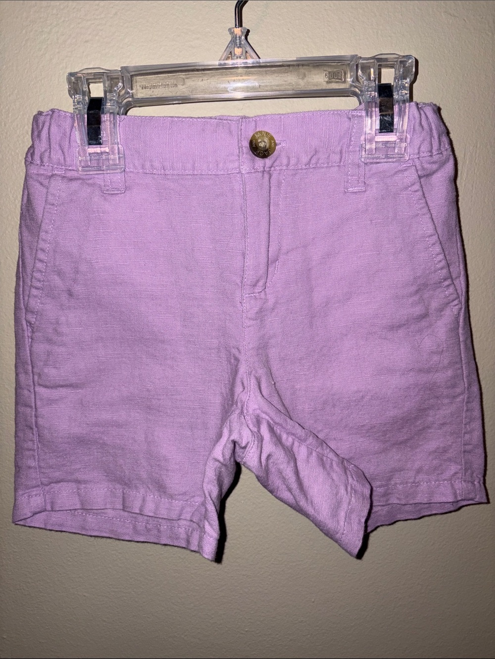 Janie and Jack Lilac Boys' Dress Shorts